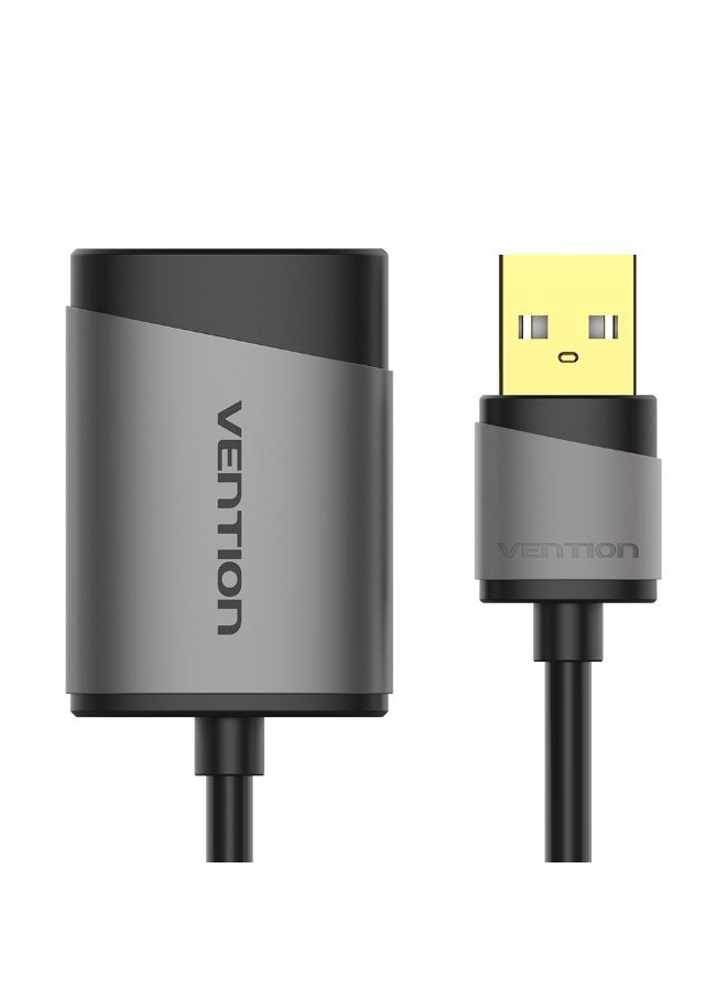 VENTION USB External Sound Card 0.15M Gray Metal Type Model # CDKHB