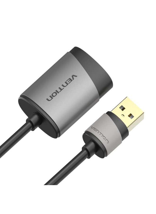 VENTION USB External Sound Card 0.15M Gray Metal Type Model # CDKHB