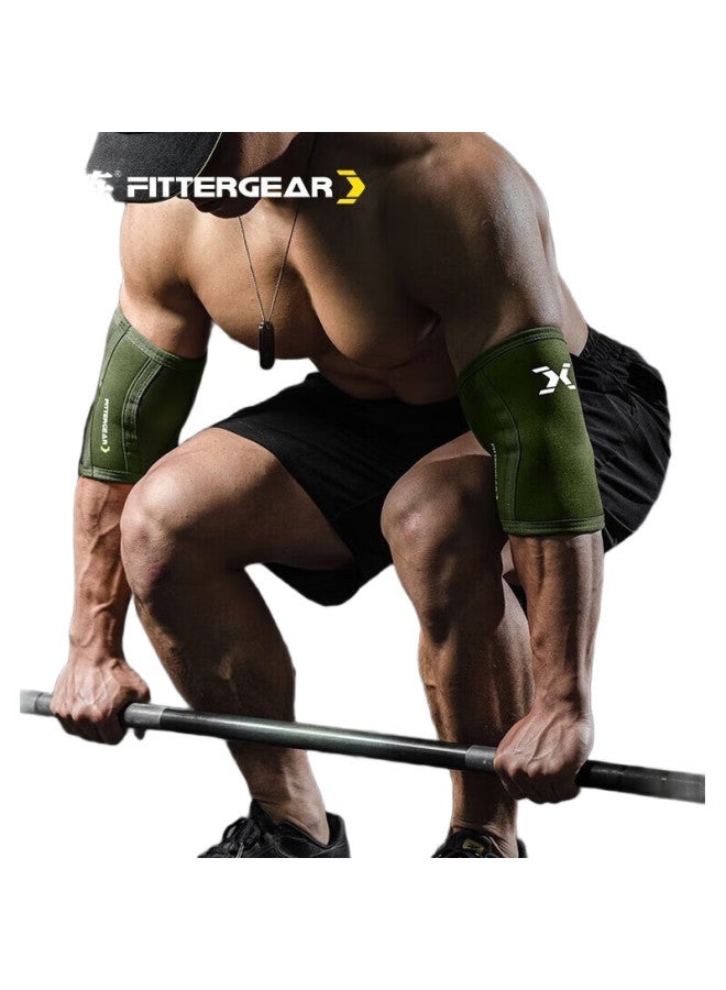 FITTERGEAR معدات حراسة الكوع الاحترافية لرفع الأثقال على مقعد اللياقة البدنية، غلاف مشترك مخصص لتدريب القوة، معدات واقية رياضية - Image 2