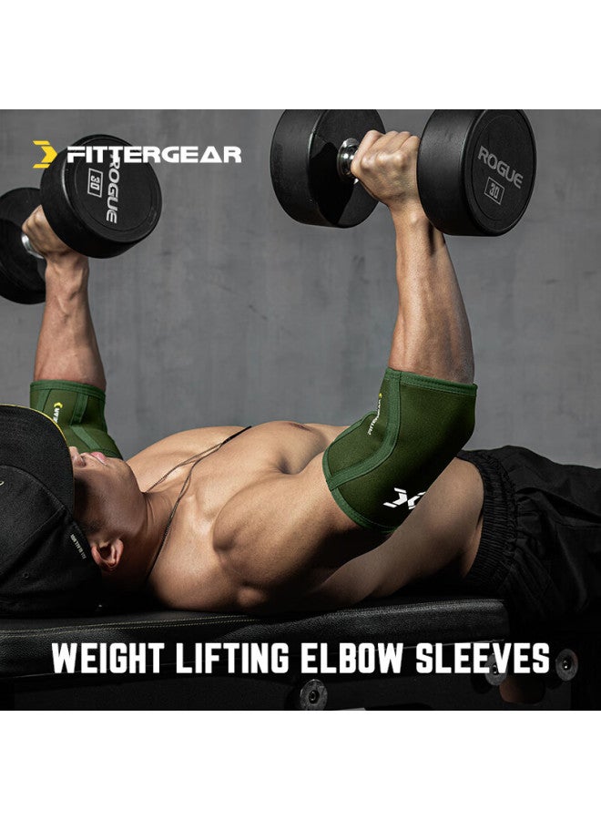 Fittergear مقعد اللياقة البدنية للضغط على الأثقال معدات حماية محترفة للكوع، غلاف مفصل مخصص لتدريبات القوة، معدات واقية للرياضة - Image 1