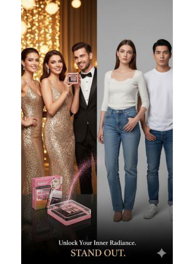 كاريت كريمي كارتيه أحمر خدود متغيّر اللون – أسود يتحول لوردي - Image 4