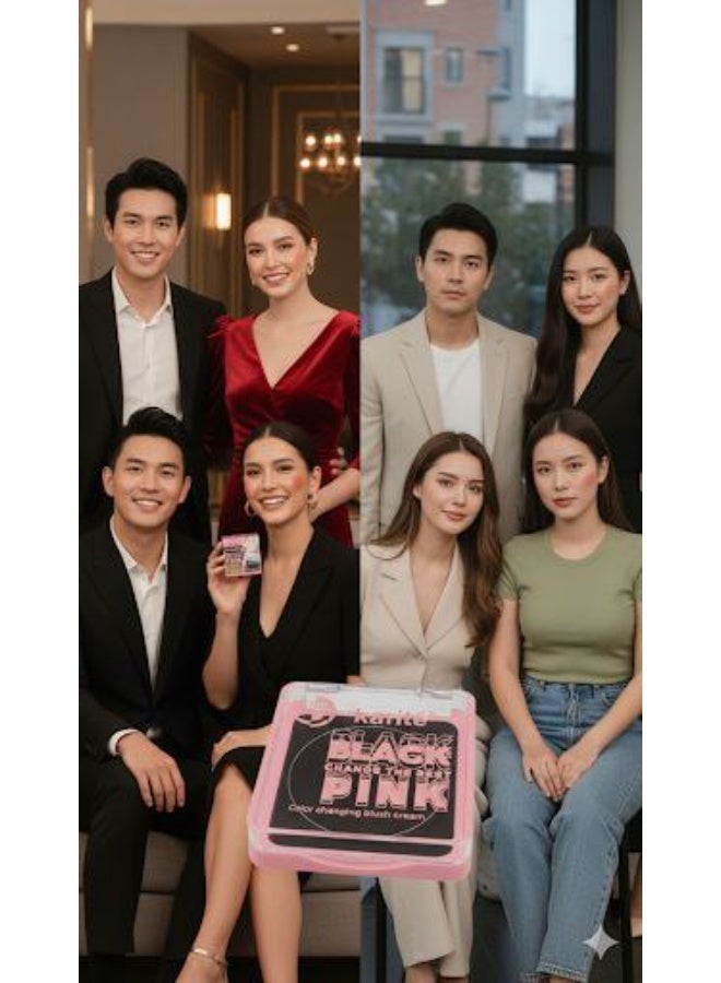 كاريت كريمي كارتيه أحمر خدود متغيّر اللون – أسود يتحول لوردي - Image 5