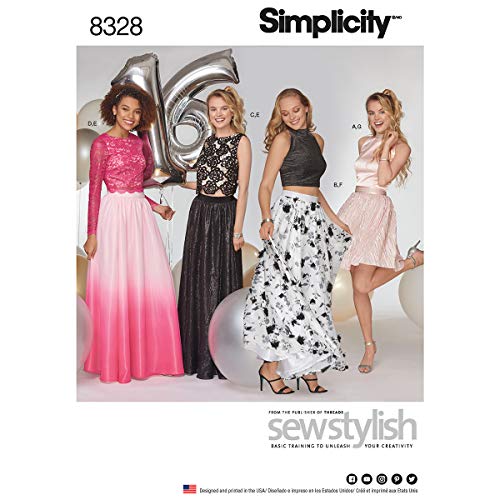 Simplicity Women's Special Occasion Tops and Skirts Sewing Patterns by Sew Stylish, Sizes 4-12 - Image 4