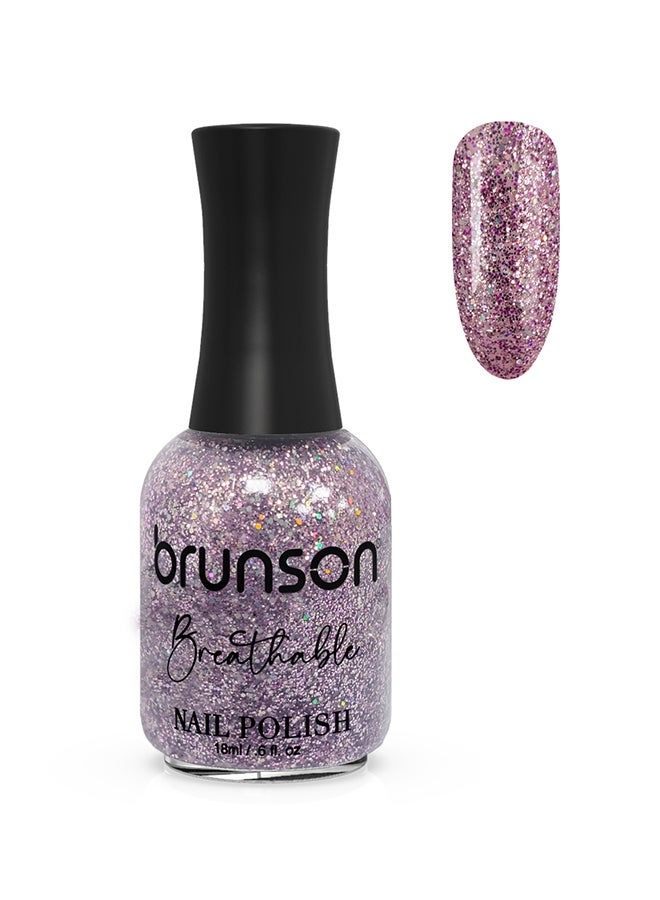 brunson Breathable Nail Polish Halal nail polish Wudu friendly Quick-Dry Vegan long lasting but easy peel off   18ml BH370