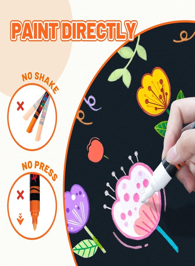 YPLUS All Surface Acrylic marker Set Of 8 - Image 3