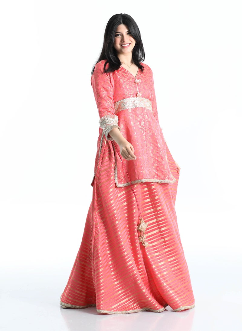 Pink Lehenga Choli