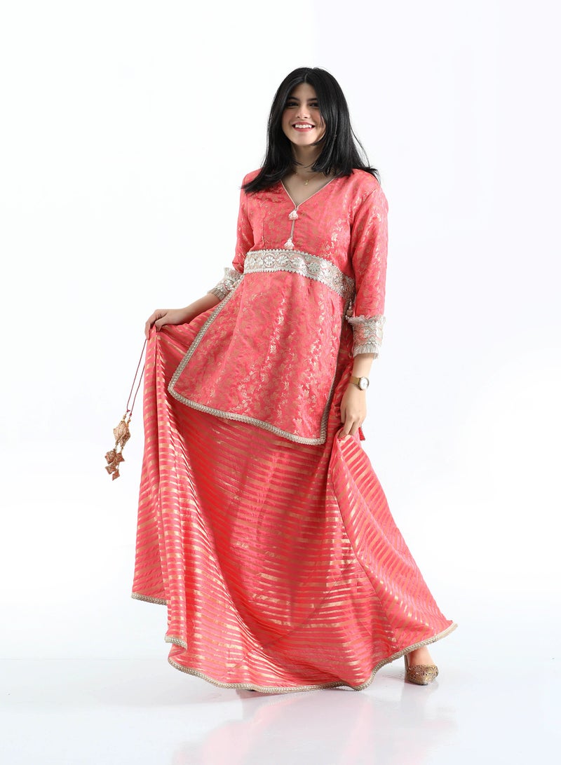 Pink Lehenga Choli