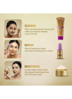 LOTUS HERBALS Lotus Makeup Youthrx Active Anti Ageing Foaming Gel Face Wash, 50g  - Image 4