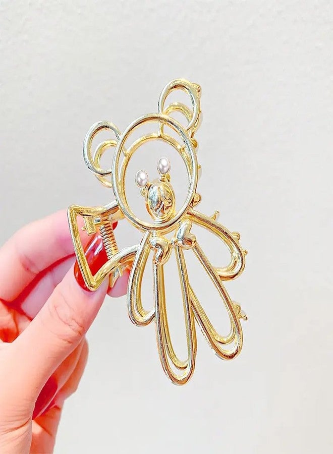 RHOSYN HAIR ACCESSORIES Criss Cross Hair Claw Clips For Women Geometric Hair Clutchers For Girls Thin Thick Medium Curly Hair, Ponytail Holder Juda Clips Combo of 6 Different Clutchers - Image 5