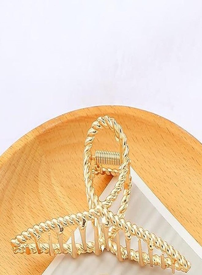 RHOSYN HAIR ACCESSORIES Criss Cross Hair Claw Clips For Women Geometric Hair Clutchers For Girls Thin Thick Medium Curly Hair, Ponytail Holder Juda Clips Combo of 6 Different Clutchers - Image 4