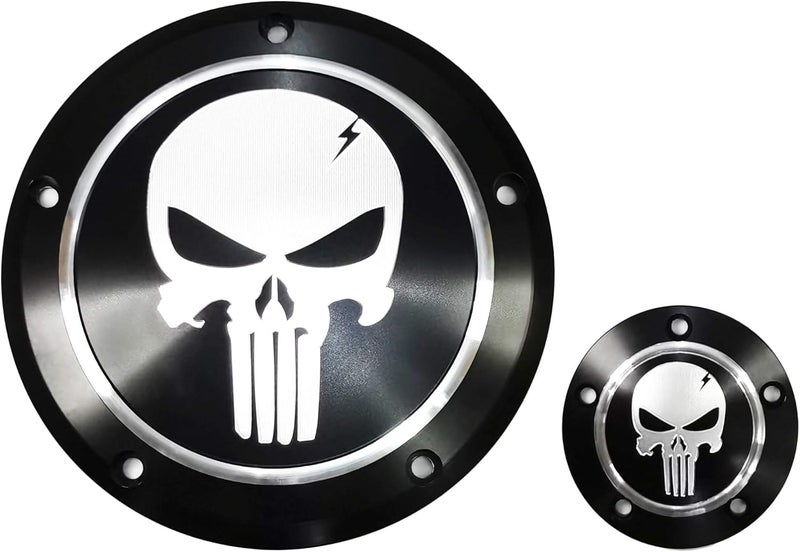 Yarmile Aluminum Motorcycle Derby Cover for Harley Davidson Dyna Touring Models 1999-2019 - Image 1
