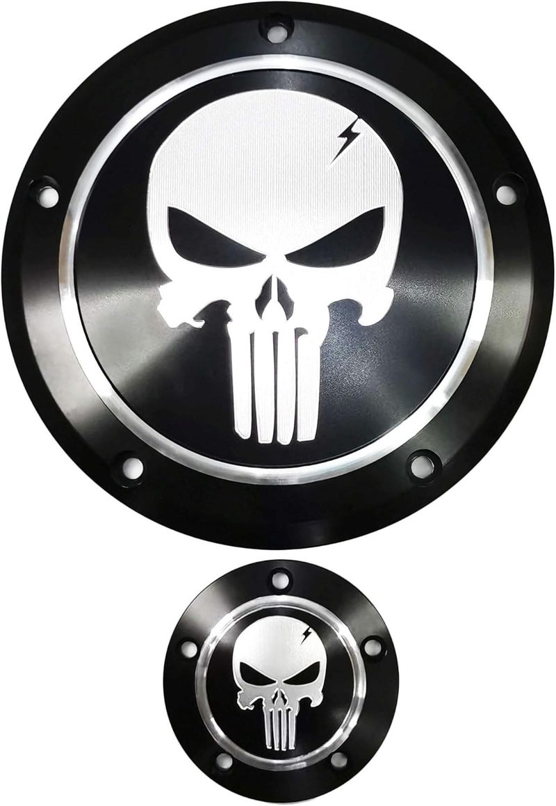 Yarmile Aluminum Motorcycle Derby Cover for Harley Davidson Dyna Touring Models 1999-2019 - Image 3