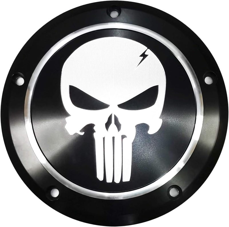 Yarmile Aluminum Motorcycle Derby Cover for Harley Davidson Dyna Touring Models 1999-2019 - Image 4