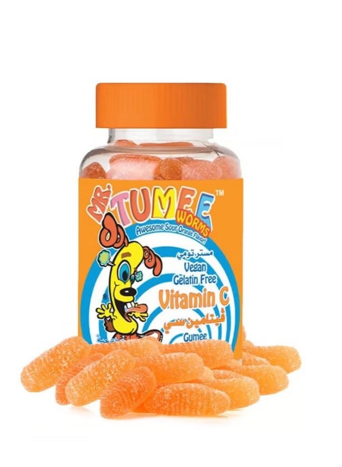 مستر تومي، حلوي، فيتامين سي - 60 قطعة