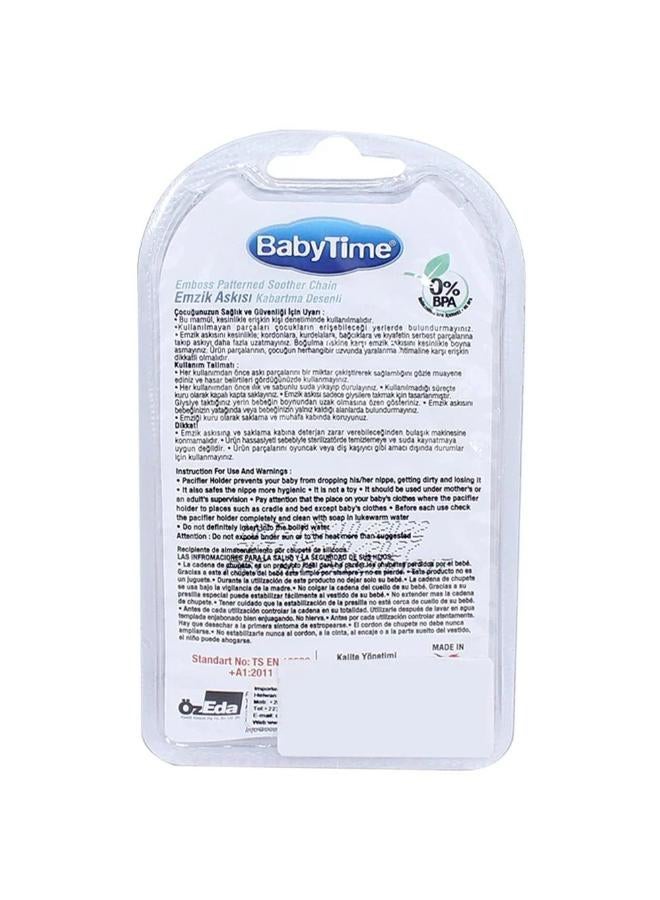 Baby Time Baby Silicone Round Soother with Cap - Image 2