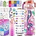 BOOH Decorate Your Own Water Bottle Kits for Girls Age 412 Fun Arts and Crafts for Girls Age 412 Friendship Bracelet Kit Mermaid Tail Toys for Ages 612 Birthday Gifts Christmas School - Image 3