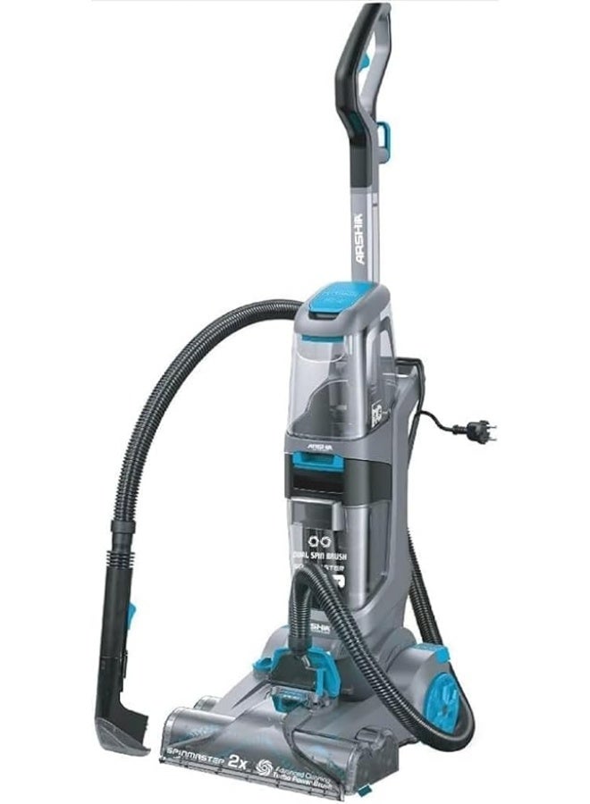 آرشيا غسالة سجاد أرشيا وغسيل داخلي مع فرشاة تنظيف متطورة 800 واط CW128-2925 - Image 1