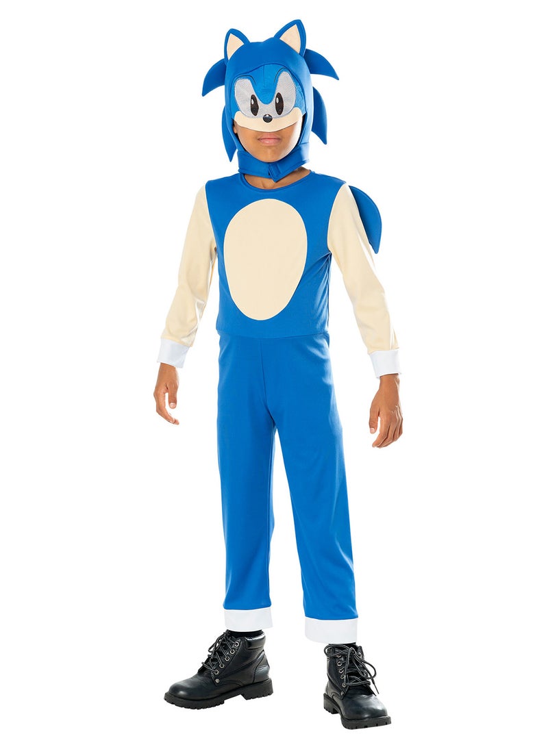 Rubies Sonic the Hedgehog Child's Costume - Size Small (3-4 Years) - Image 1