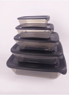 max plast 5 Pieces Refrigerator Set Made of High Quality Plastic from Max Plast, Multi-Colored  - Image 2