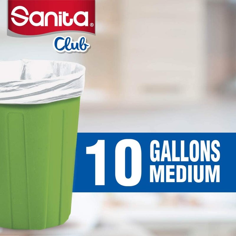Sanita Club Trash Bags Biodegradable 10 Gallons Size 65 x 52cm 30pcs - Image 3
