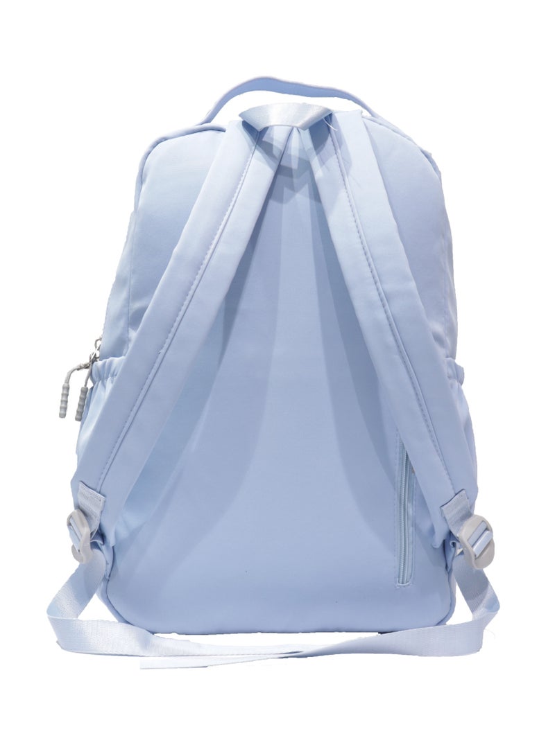 school backpack for girls, made of high quality nylon blend, Blue - Image 4