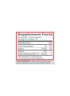 Purus Labs Noxygen Liquid Capsules Pre-Workout Accelerator | Nitric Oxide Pump Pills | Blood Flow & Oxygen Amplifier | 30 Servings, 90 Capsules  - Image 2
