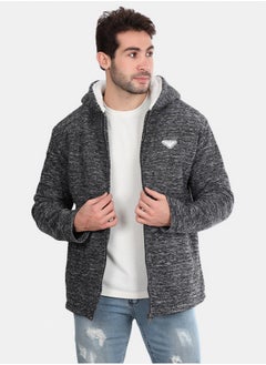 WHITE RABBIT Padded Long Sleeves Zipper Hooded Jacket  - Image 1