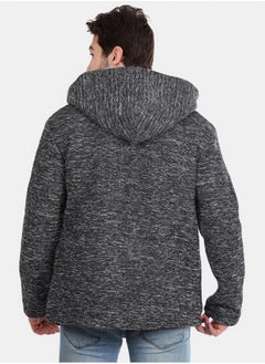 WHITE RABBIT Padded Long Sleeves Zipper Hooded Jacket  - Image 4