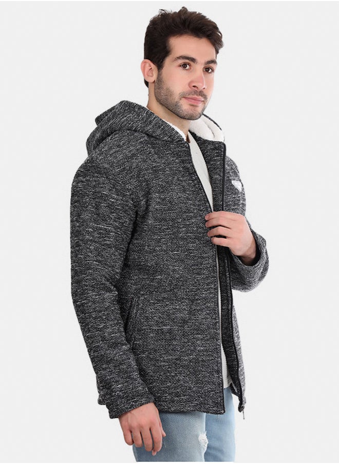 Padded Long Sleeves Zipper Hooded Jacket - pzsku/Z98FB79641DA64BB58EA8Z/45/_/1735049835/3d5d13fa-75b0-46c5-a18b-b05c94904997