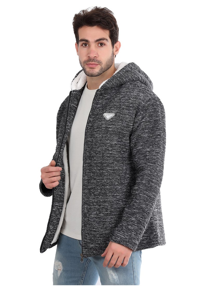 Padded Long Sleeves Zipper Hooded Jacket - pzsku/Z98FB79641DA64BB58EA8Z/45/_/1735115996/055cebb6-3614-4ba8-afe0-89fec4298fe1
