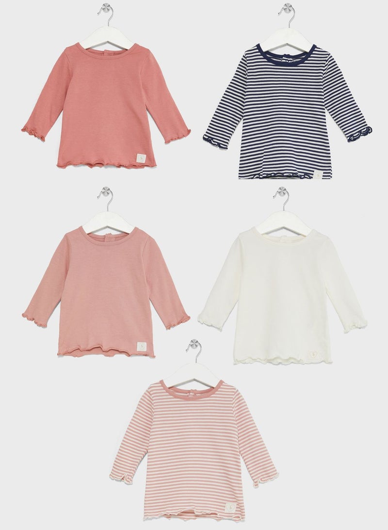 Marks & Spencer Infant 5 Pack T-Shirt - Image 1