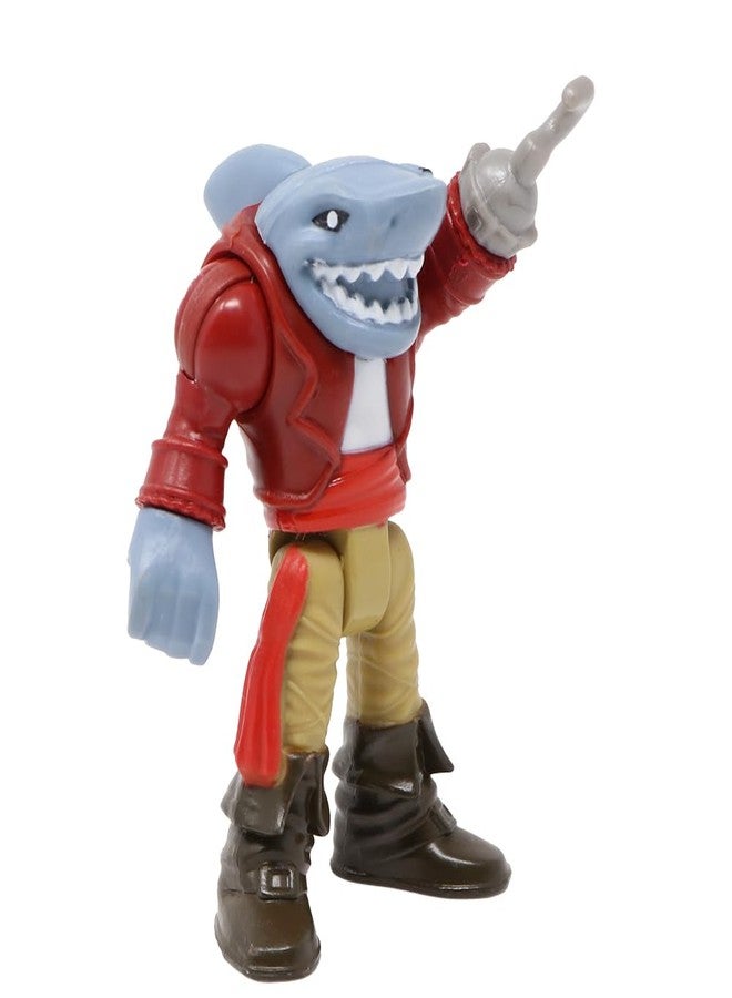 Imaginext Replacement Part for Fisher-Price Pirate-Ship Playset DRY15 - Replacement Shark Pirate Captain Posable Figure - Hook for Hand - Image 1