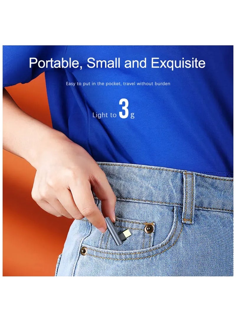 USB Type C to 3.5mm Headphone Jack Adapter, Elbow Design Converter with DAC Chip for Audio and Voice Calls, Compatible with Type C Devices - Auxiliary Connector, No Battery Required - Image 5