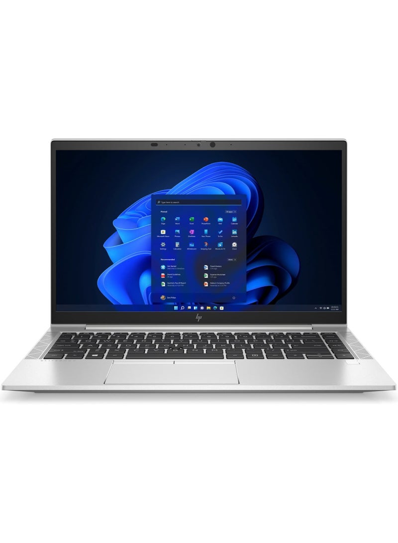 HP Renewed EliteBook 840 G8 (Upgraded Version) Laptop With 14-Inch FHD Display, Core i5-1135G7 Processor/16GB RAM/1TB SSD/Intel UHD Graphics/Windows 11 Pro English Silver - Image 1