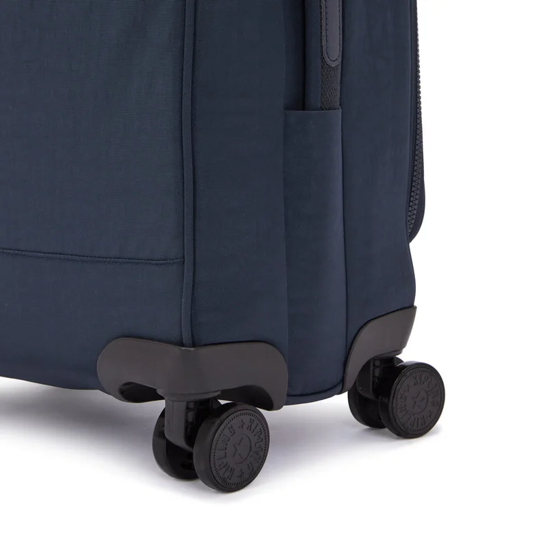 kipling Small Wheeled Luggage Unisex Blue Bleu 2 New Youri Spin S I7504-96V