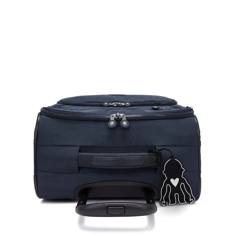 kipling Small Wheeled Luggage Unisex Blue Bleu 2 New Youri Spin S I7504-96V
