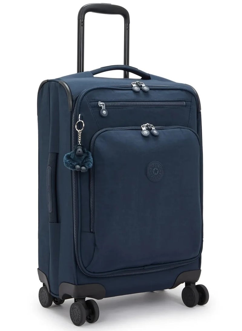 كيبلينغ حقيبة سفر صغيرة بعجلات للجنسين أزرق جديد يوري سبين - Image 4