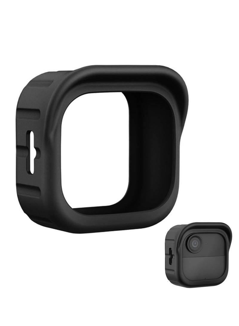 SYOSI Camera Silicone Cover for Blink Outdoor 4 (4th Gen), Anti-Scratch Protective Cover, Weatherproof Protective Skin Cover with Hat Brim for All-New Blink Outdoor 4 Smart Security Camera - Image 1