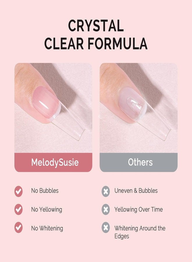 MelodySusie Nail Glue for Acrylic Nails Press on Nails Super Strong and Long Lasting Nail Glue for Adhesive Bond False Nails with Easy Application, 0.07oz 12pcs - Image 3