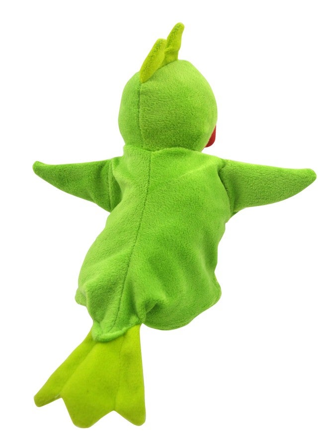 Elfactory Animal Hand Puppet for Kids - Educational Storytelling Interactive Plush Animal Hand Puppet for Learning (4-8 inches) (Parrot) - Image 3