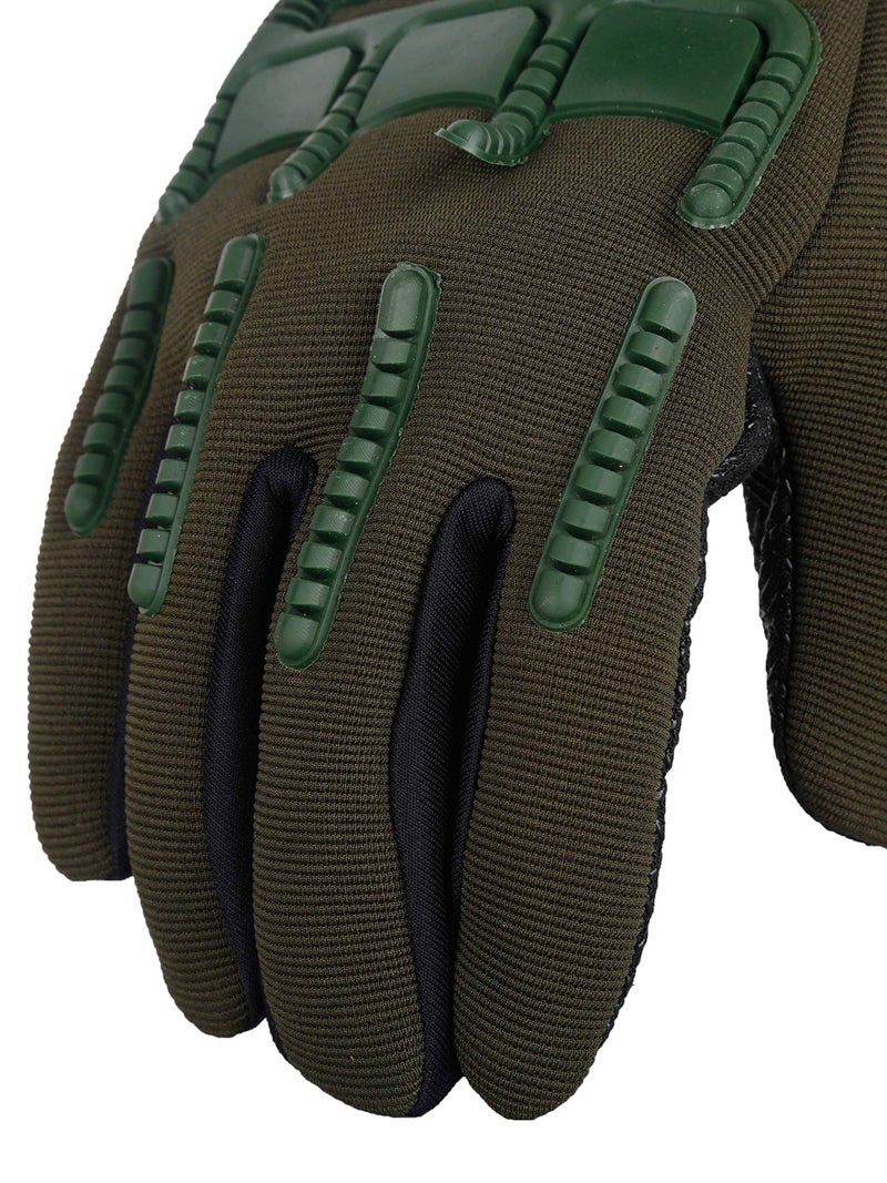 FabSeasons Camouflage Cycling Riding, Mountain Bike Full Finger Anti slip Gloves for Men & Women - Image 5