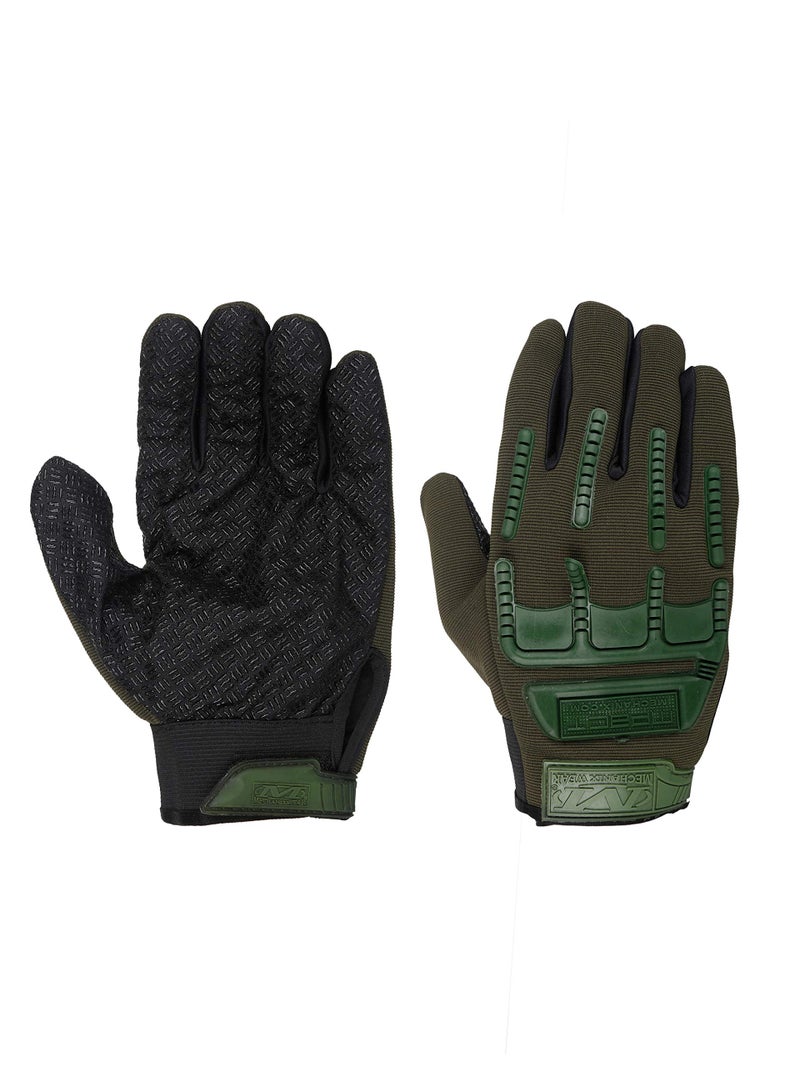 FabSeasons Camouflage Cycling Riding, Mountain Bike Full Finger Anti slip Gloves for Men & Women - Image 2