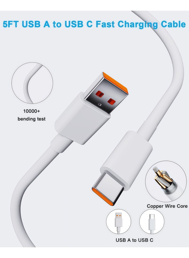 120W Hypercharge Type A Charger Fit for Redmi Note 15 14 13 12 11 Pro+ 5G for POCO Redmi Xiaomi 17 17T 15T 14T 13T 13 12T Pro; for POCO F8 F7 Ultra F8 F7 X7 F6 Pro; Mi Pad USB-C power cord - Image 4