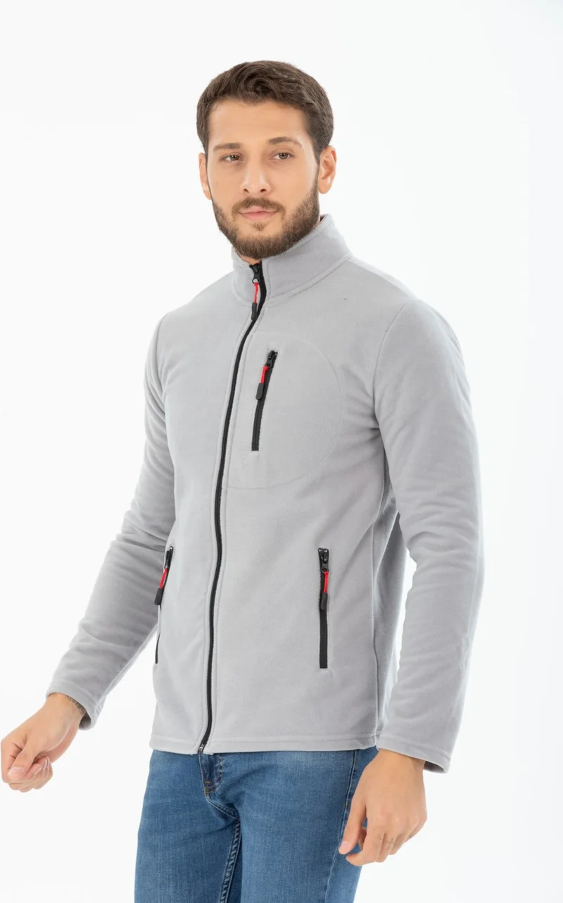 فور مان Men's Polar Fleece Jacket (T-SHIRT WITH GIFT)