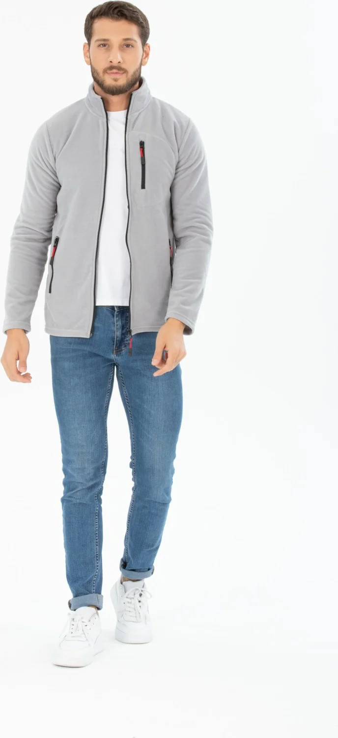 فور مان Men's Polar Fleece Jacket (T-SHIRT WITH GIFT)