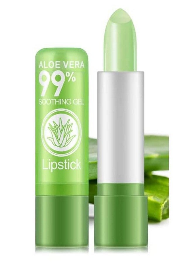 Aasakt Aloe Vera Natural Changing Color Long-Lasting Nourish Protect Lips Care Lip Balm - (Pack of 1) - Image 1