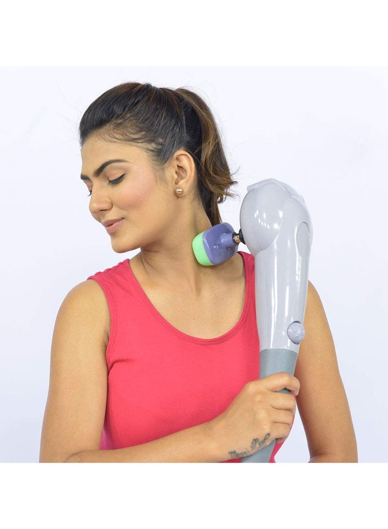New Handheld 7 in 1 Deep Tissue Back And Body Massager Electric,Handheld Percussion Muscle Hand Massager - Full Body Pain Relief Vibrating Therapy Massage Machine - Image 3