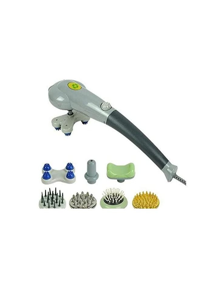 New Handheld 7 in 1 Deep Tissue Back And Body Massager Electric,Handheld Percussion Muscle Hand Massager - Full Body Pain Relief Vibrating Therapy Massage Machine - Image 1