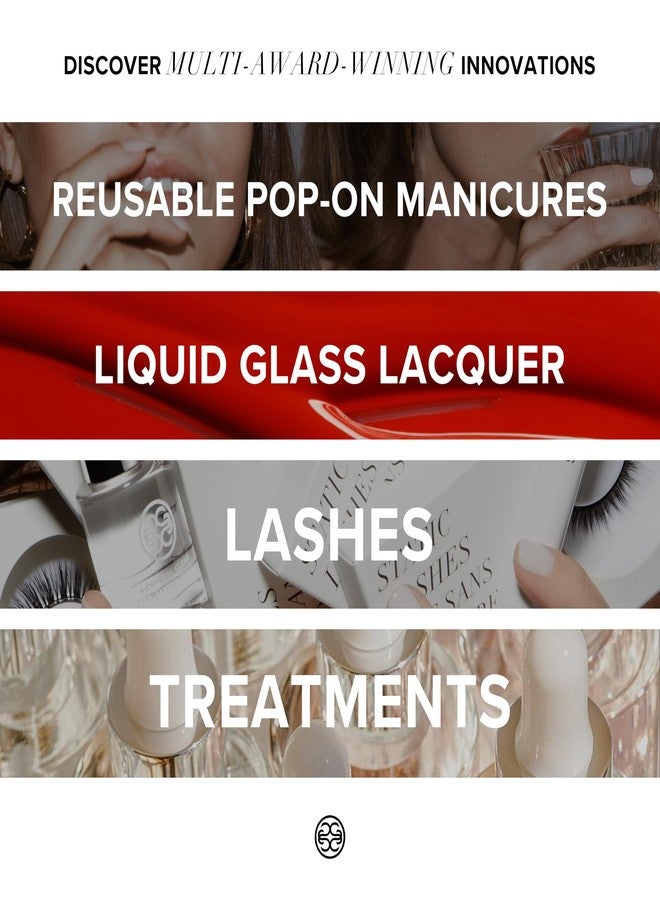 Static Nails Brush On Nail Glue for Press Ons, Pop-Ons, Acrylic/Fake Nails, and Tips | Brush On Applicator for Easy Application | Strong Bond, Mess Free, and Long Lasting Nail Glue - Image 3