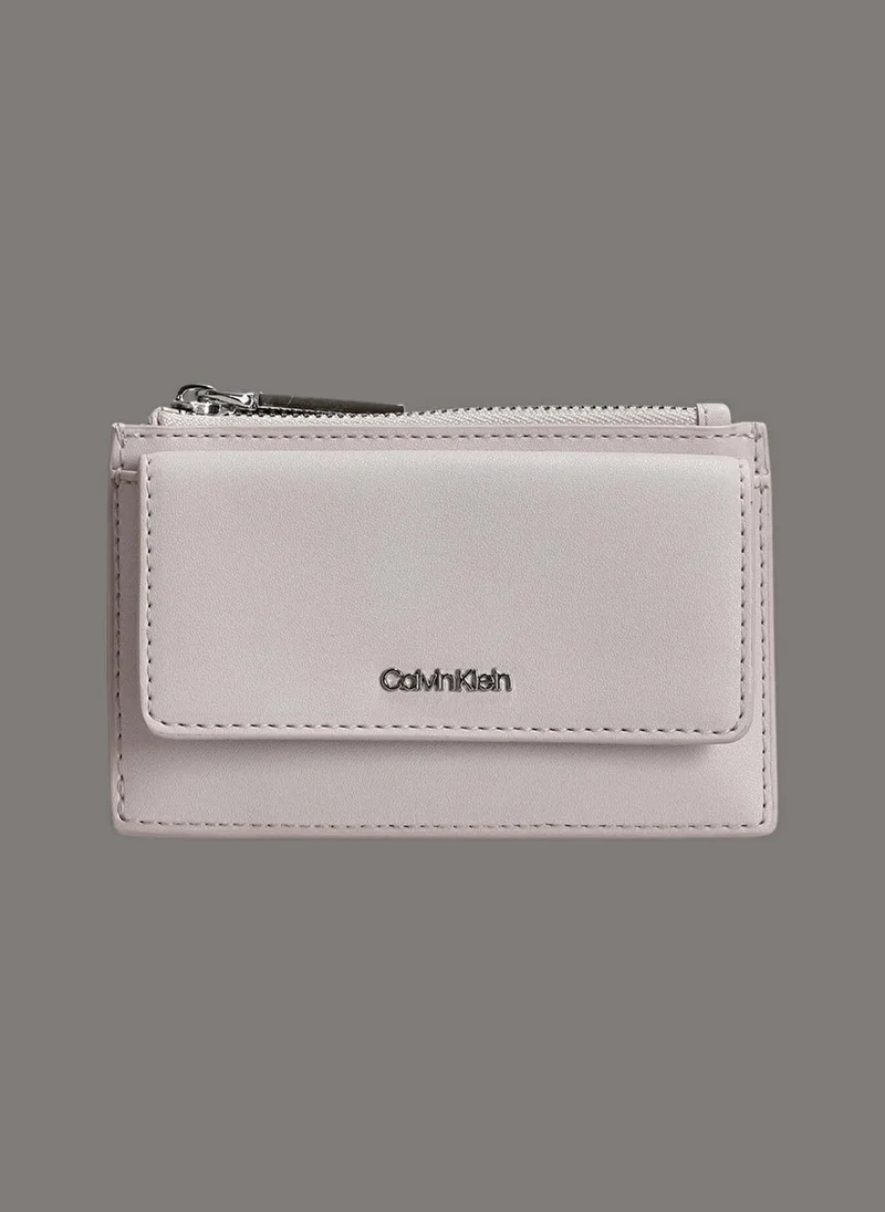 CALVIN KLEIN Logo Card Holder With Zip